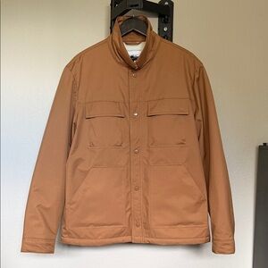 Men's Celio Utility Jacket in Caramel Brown